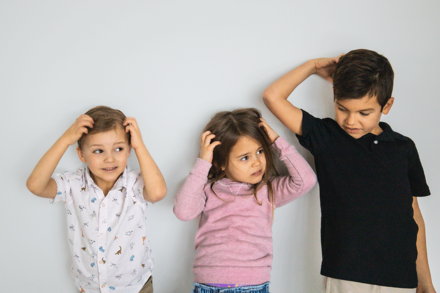 Lice Infestation Children with lice