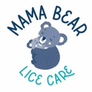 logo of mama bear lice care in Denver, Colorado. Logo contains Koala bear mother and child